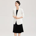 Elegant One-Button Career Women's Blazer Spring New Style Commute Professional Suit Jacket High Quality