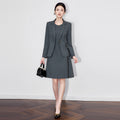 Business Elegant Pure Color Slim Fit Waistcoat Suit Jacket Commute Smart New Autumn Winter Formal Wear Professional Style
