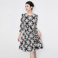 Elegant Casual Dress by Toru Wee Star Family Autumn New Large Size Elegant Dress for Women