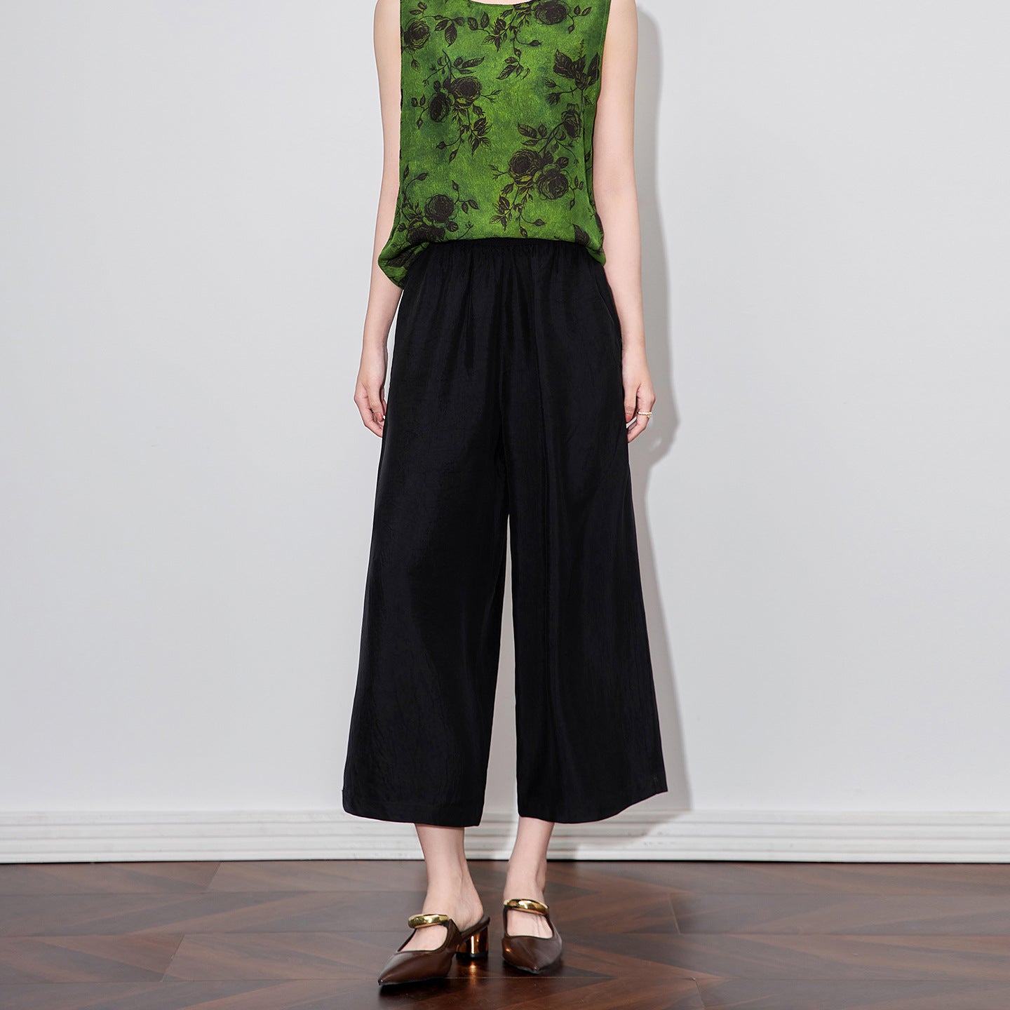 Cotton Linen Straight Leg Pants Women Summer Loose Versatile Large Size Linen Nine Points Casual Thin Ladies Trousers