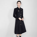 Thickened Woolen Coat Winter Fashion Urban Youth Workwear Single Button Decorated Korean Style Suit for Women