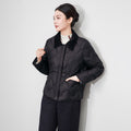 Double Face Reversible Quilted Parka for Women 2026 Winter Warm Padded Coat Versatile Casual Daily Outerwear