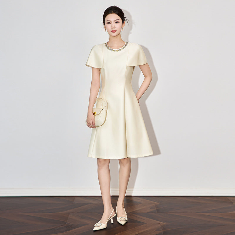 New French Luxury French Dress Women Temperament Slim A-line Summer Small Fragrance Party Dresses Celebrity Vestidos Robe